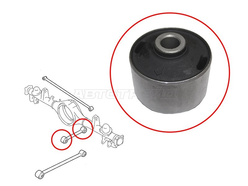 Сайлентблок рычага Suzuki Escudo 97-05 / Grand Vitara 97-05