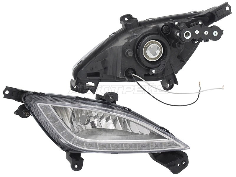 Фара противотуманная (Справа / LED / Галоген) Hyundai i30 11-15
