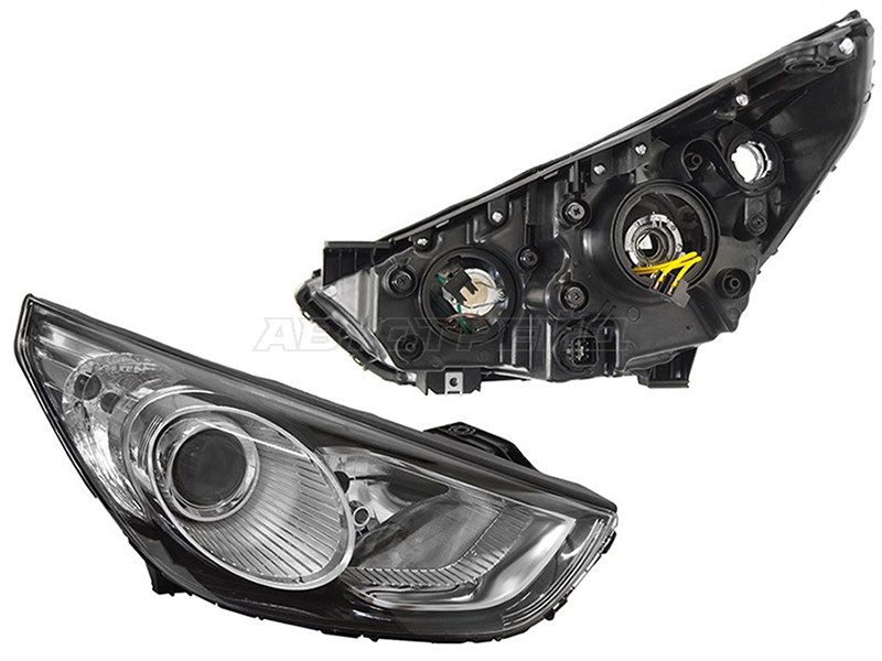Фара Hyundai ix35 09-13 (Справа / Галоген / Ручная регулировка)