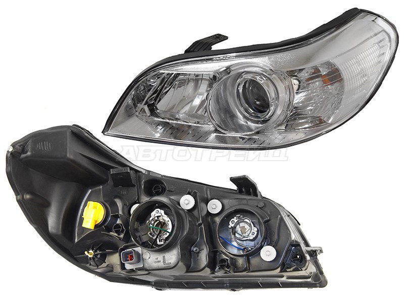 Фара Chevrolet Epica 06-13 (Слева / Галоген / Ручная регулировка)
