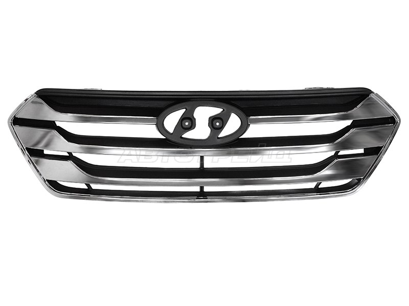 Решетка радиатора Hyundai Santa Fe 12-15