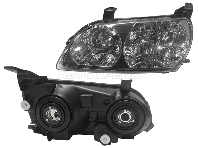 Фара Toyota Ipsum (SXM10) 98-01 (Слева / Галоген / Ручная регулировка)