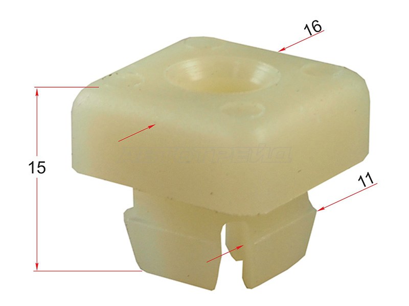 Клипса (замка двери / гос. номера MITSUBISHI / CHRYSLER (Продажа по 10 шт.))