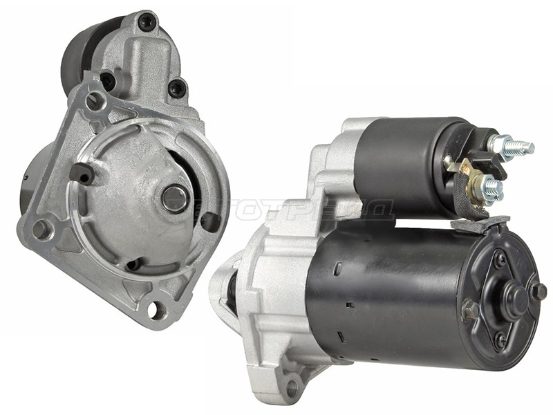 Стартер Ford Fiesta 95-12 / Focus 04-08 (1,1 kW / Z=10 / (восстановленный)(BOSCH))