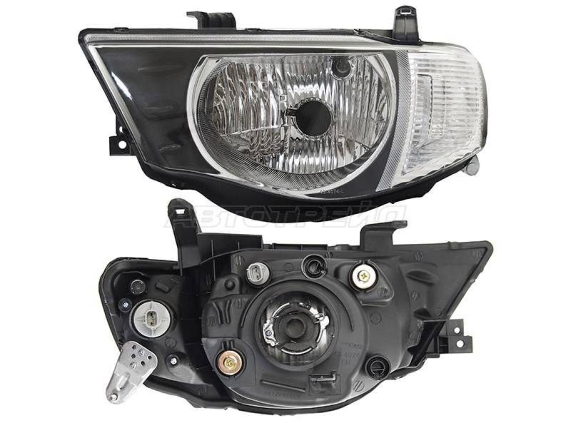 Фара Mitsubishi L200 07-14 / Triton 06-10 (Слева / Галоген / Ручная регулировка)