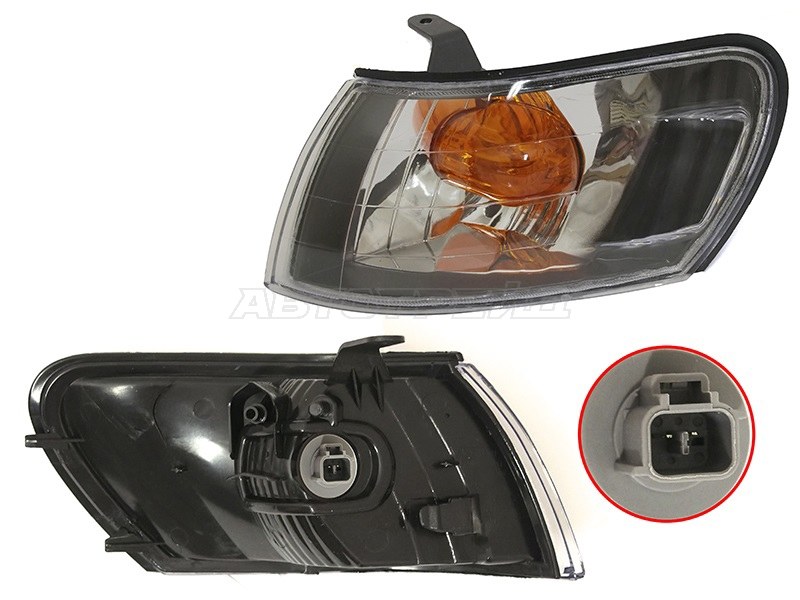 Поворот Toyota Corolla (E100) 97-00 (Слева / Чёрный)