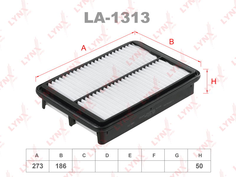 LYNXauto LA1313 — Фильтр воздушный