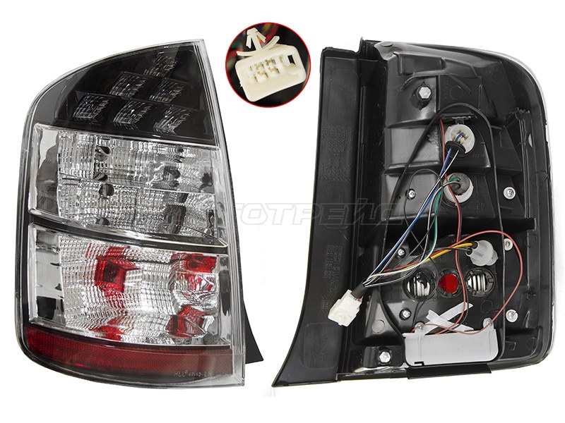 Фонарь задний Toyota Prius (NHW20) 03-05 (Слева)