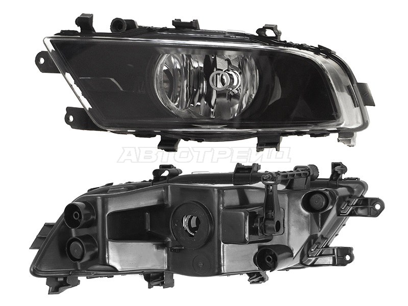 Фара противотуманная (Слева / Чёрная) Skoda Superb 13-15