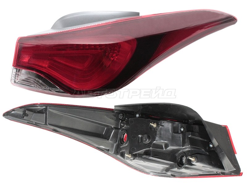 Фонарь задний Hyundai Elantra 13-16 (Справа / 4D SED)