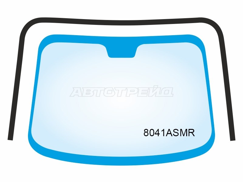 Молдинг лобового стекла (П-образный) Suzuki Vitara 14-