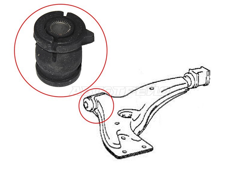 Сайлентблок рычага Toyota Corsa 90-94 / Cynos 91-95