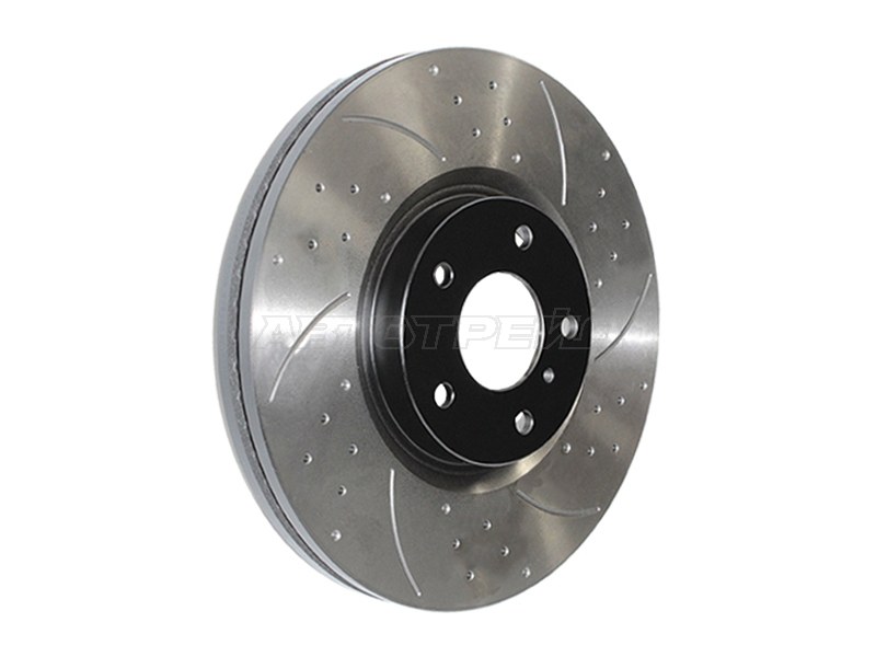 Диски тормозные комплект Infiniti EX25 11-13 / EX35 07-13 (Спереди / Перфорированный)