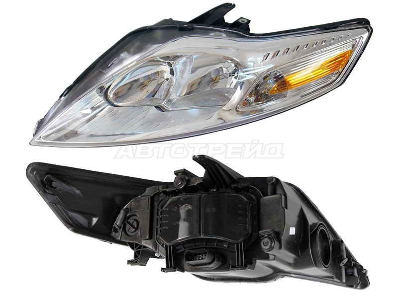 Фара Ford Mondeo 07-15 (Слева / Галоген / С электрокорректором)
