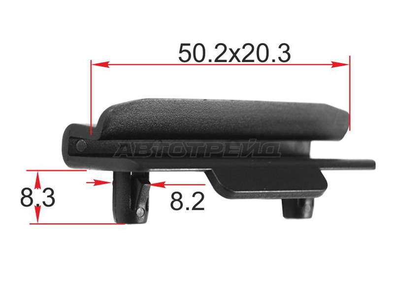 Клипса (крепления фары LEXUS RX300 98-03 низ (1 шт.))