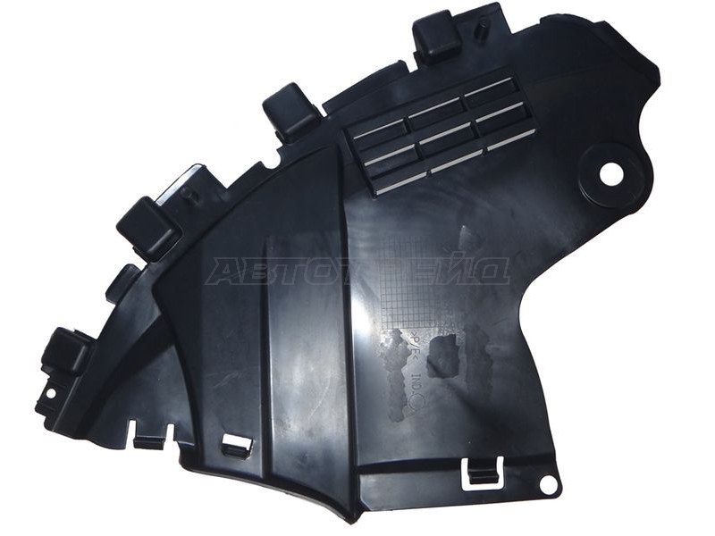 Защита бампера Renault Sandero 09-14 / Dacia Sandero 08-12 (Слева)
