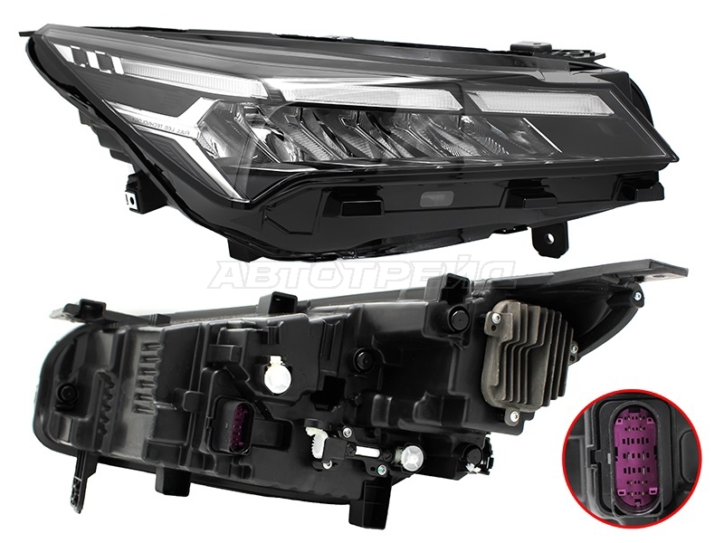 Фара Geely Coolray 21- (Справа / LED)