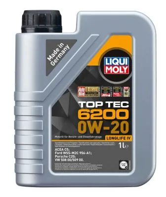 0W-20 Top Tec 6200, 1л (синт.мотор.масло)