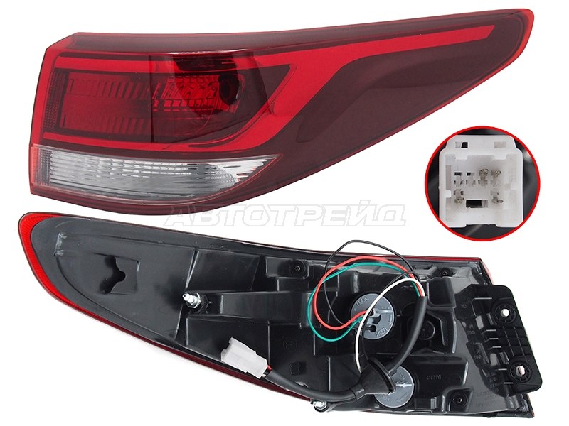 Фонарь задний Kia Rio 20-22 / Solaris KRS 24- (Справа)