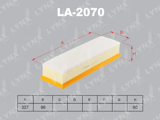 Фильтр воздушный LADA LARGUS