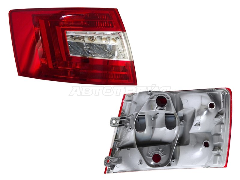 Фонарь задний Skoda Octavia 12-17 (Слева / 4D SED)