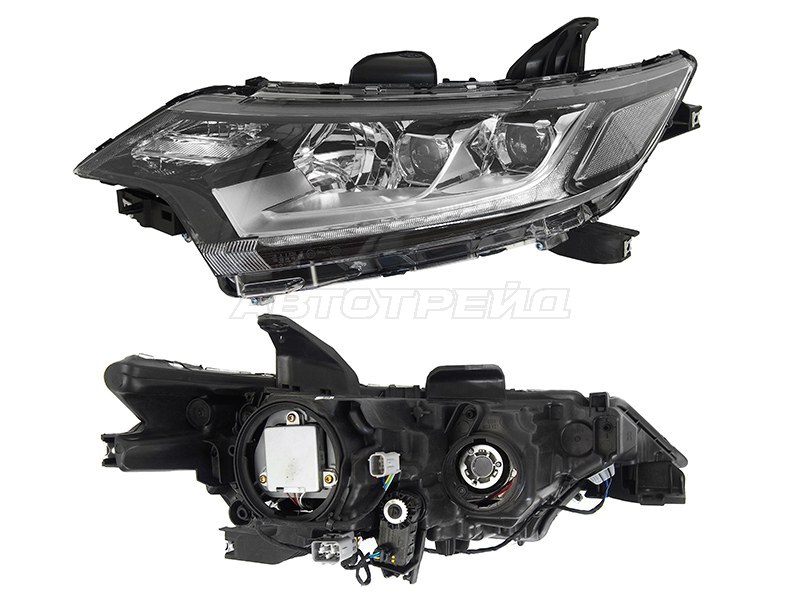 Фара Mitsubishi Outlander 15-18 (Слева / LED / Галоген / С электрокорректором)