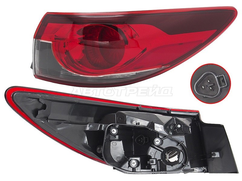 Фонарь задний Mazda 6 12-15 / Atenza 12-14 (Справа / LED)