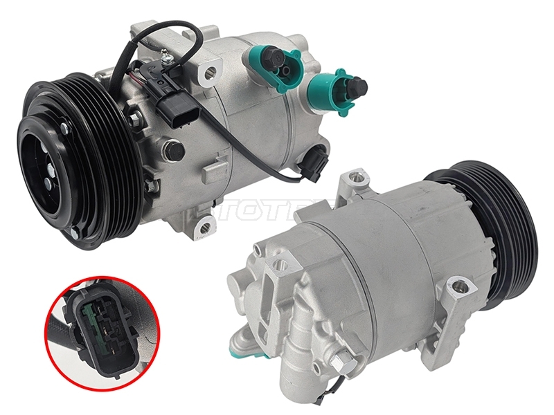 Компрессор кондиционера Hyundai Sonata 17-19