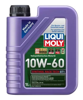 10W-60 Synthoil Race Tech GT1, 1л (синт.мотор.масло)
