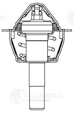 Термостат для а/м Mercedes-Benz C (W204) (07-)/E (W211) (02-) [M271] (90°C) (термоэл.)