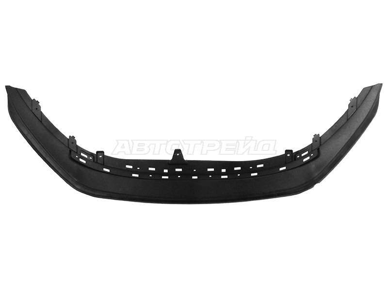 Спойлер бампера Volkswagen Polo 09-15 (Спереди / 4D SED)