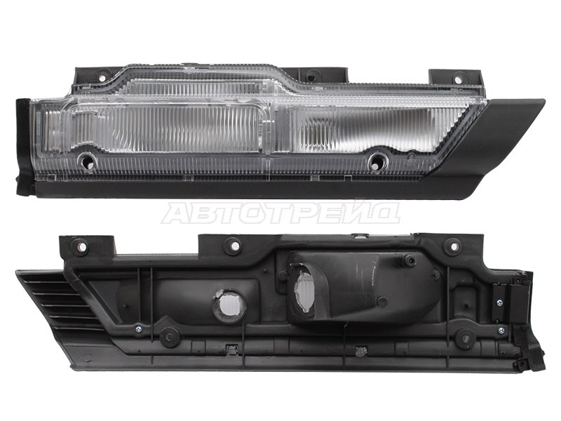 Поворот в дверь Mitsubishi Fuso Canter FE5 93-02 / Fuso Canter FE6 93-02 (Слева / Хром)