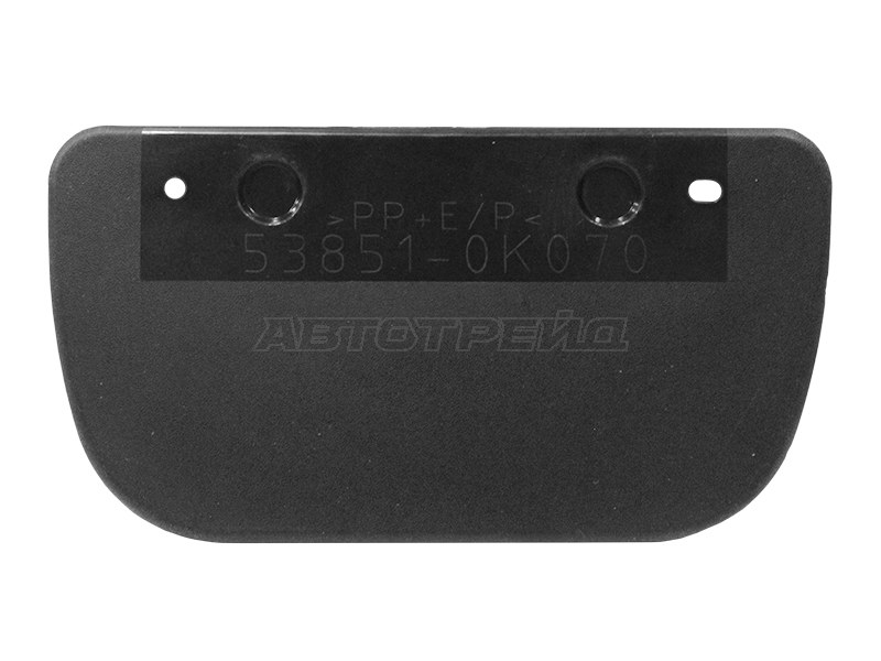 Брызговик Toyota Hilux Pick Up 04-15 / Fortuner 04-15 (Спереди / Справа=Слева / Перед аркой)