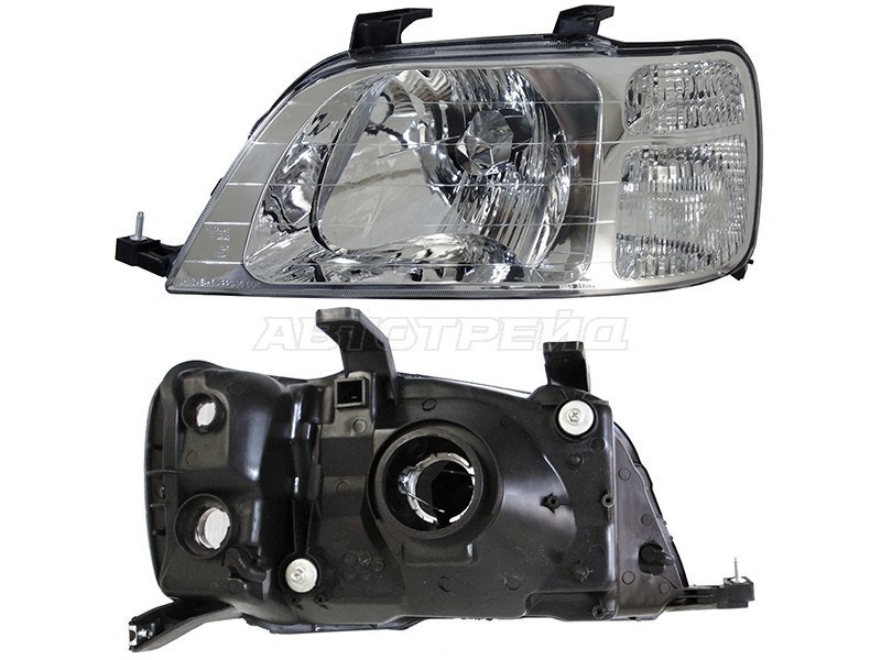 Фара Honda CR-V 95-01 (Слева / Ручная регулировка)