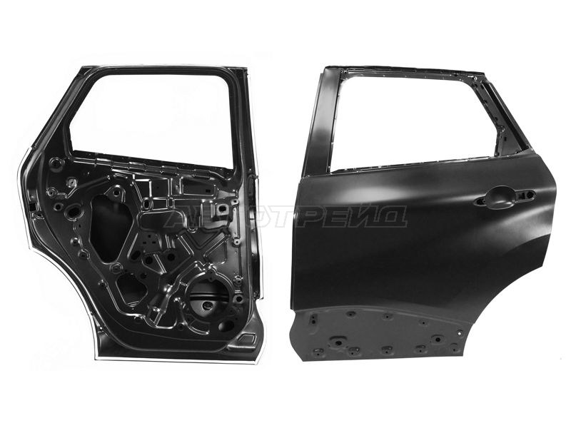 Дверь задняя Renault Kaptur 16-22 (Слева)