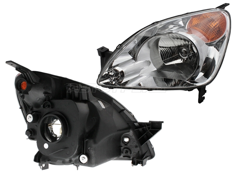 Фара Honda CR-V 01-05 (Слева / Галоген / Ручная регулировка)
