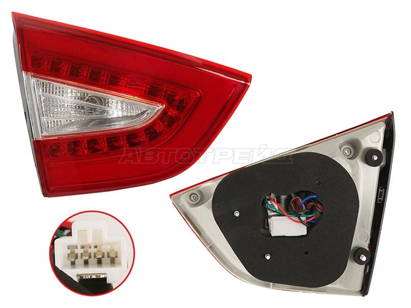 Фонарь в крышку багажника Hyundai ix35 13-15 (Слева / LED)