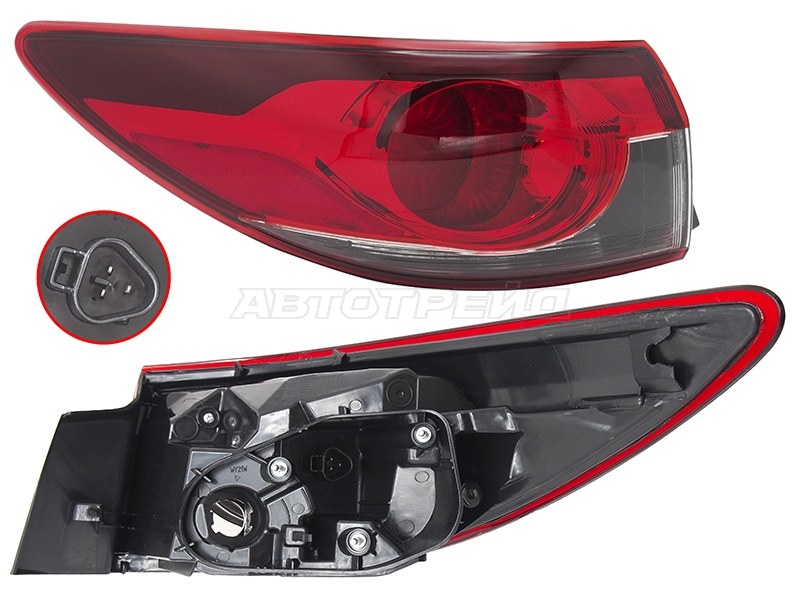 Фонарь задний Mazda 6 12-15 / Atenza 12-14 (Слева / LED)
