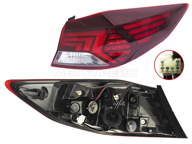 Фонарь задний Hyundai Elantra 18-20 (Справа / LED)
