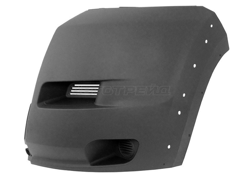 Клык бампера Peugeot Boxer 06-14 / Citroen Jumper 06-14 (Спереди / Слева / Под расширитель(и))