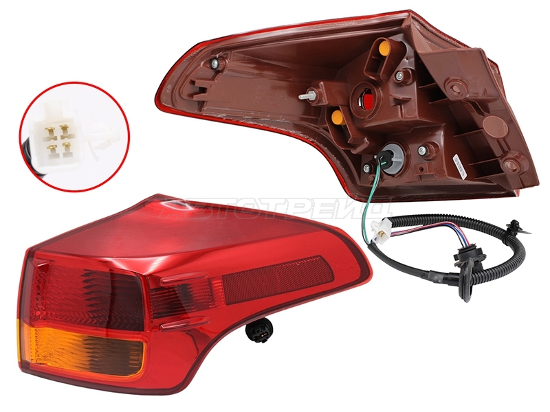 Фонарь задний Toyota RAV4 (XA40) 12-15 (Справа)