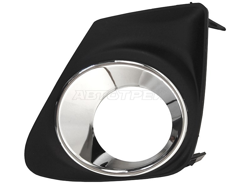 Оправа ПТФ Toyota Corolla (E150) 10-13 / Corolla USA (E140) 10-13 (Слева / Хром)