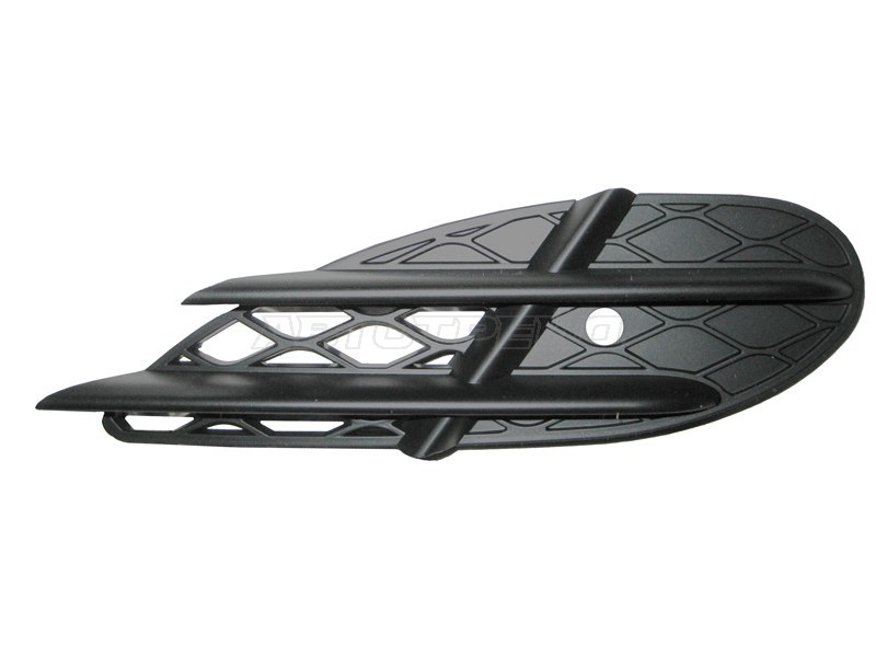 Решетка в бампер Mercedes-Benz S-Class 02-05 (Слева / Под сонары(парктроники))