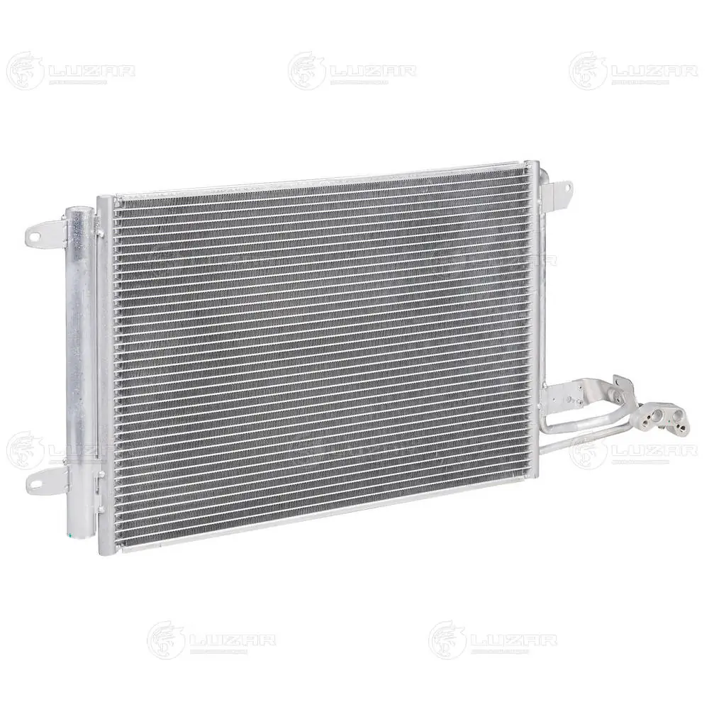 Радиатор кондиц. с ресивером для а/м Skoda Octavia A5 (04-)/VW Golf V (03-)