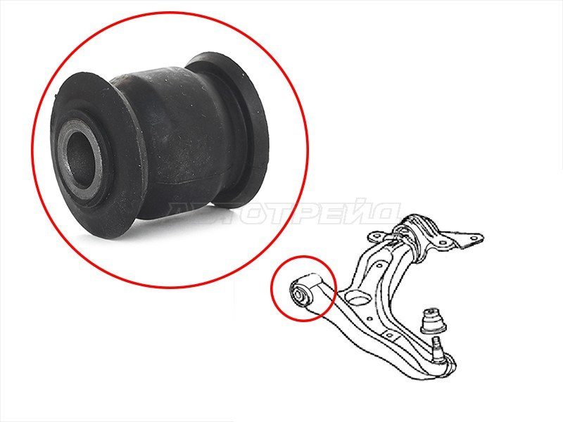 Сайлентблок рычага Honda Fit 07-13 / Fit Shuttle 11-15