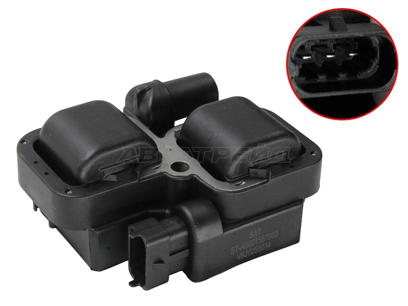 Катушка зажигания Mercedes-Benz C-Class 93-08 / E-Class 95-09 M112E24;M112E26;M112E28;M112E32;M112E37;M113E43;M113E50;M113E55;M266E15;M266E17;M266E20;M266E20LA