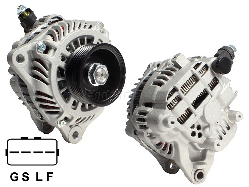 Генератор Mitsubishi Lancer 02-10 / Outlander 02-09 (4G69 12V 120A)
