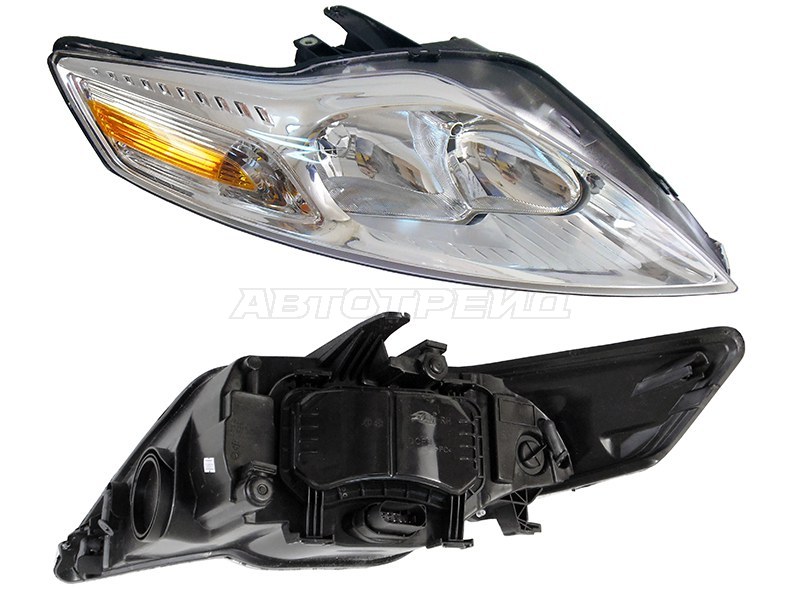 Фара Ford Mondeo 07-15 (Справа / Галоген / С электрокорректором)