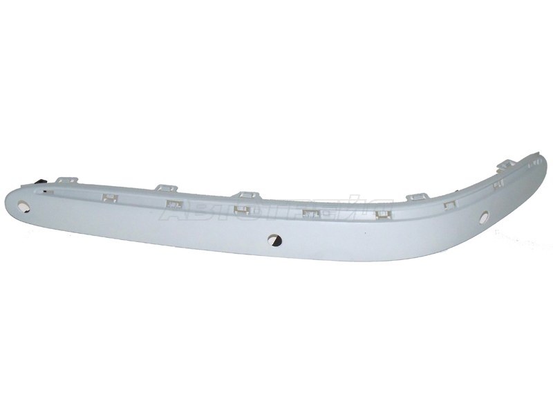 Накладка бампера Mercedes-Benz S-Class 02-05 (Спереди / Слева / Под сонары(парктроники))