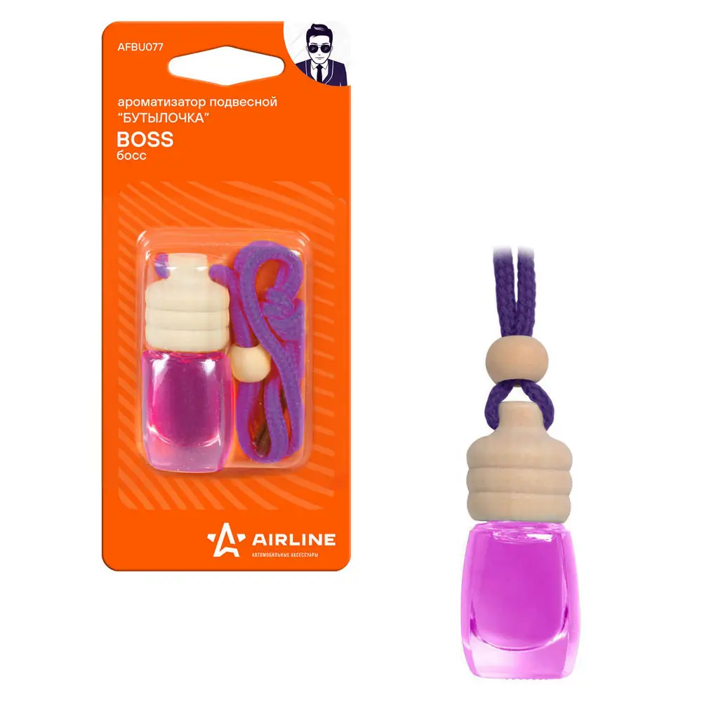 Ароматизатор подвесной Бутылочка Boss